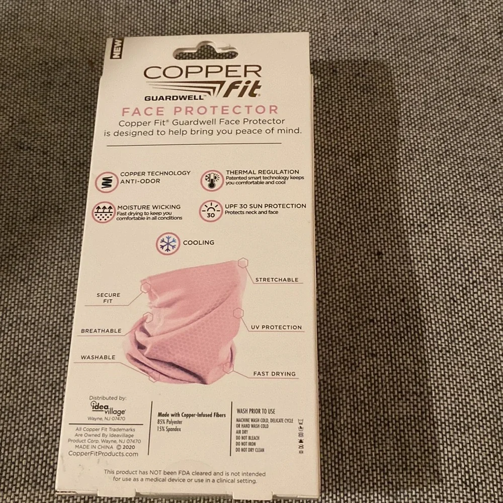 New Copper Fit Guardwell Face Protector For Youth age 8+